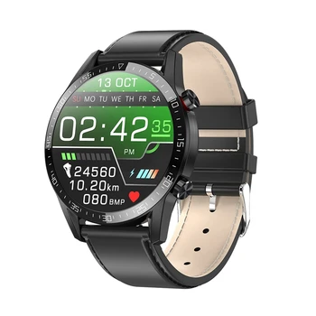 Smochm L13 Reloj Inteligente Hombre Mujer Teléfono de Soporte Llamada Marcador de ECG PPG de la Frecuencia Cardíaca Medida Smartwatch Impermeable IP68