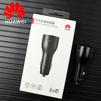 Huawei sobrealimentar Cargador de Coche Original de 40W Dual Usb de Carga Rápida 5A usb tipo c cable Para el Mate 30 20 10 pro P10 P20 P30 NOVA 5t 6