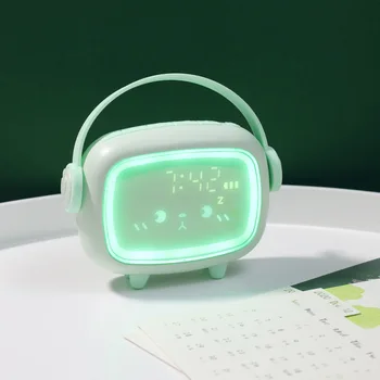 2021 Creativa de la Noche, la Luz de Alarma de cuenta Regresiva del Reloj Lindo Electrónica Digital USB para Cargar el Reloj de los Niños LED Smart Mesilla de noche de Sueño Decoración para el Hogar