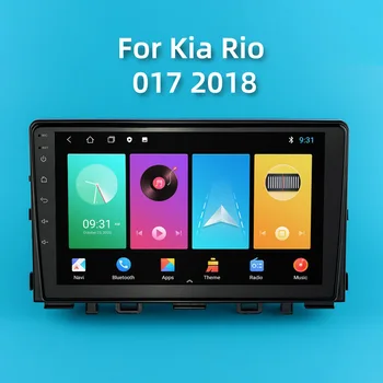 Para Kia Rio 2017 2018 2.5 D 2 Din Android Estéreo del Coche de GPS con Bluetooth compatible de Navegación de Radio de Coche Multimedia Reproductor de Vídeo