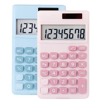 8 Dígitos Calculadora Solar Calculadora Electrónica Calculadoras De Escritorio De La Oficina A Casa De La Escuela Calculadoras Financieras Herramientas De Contabilidad