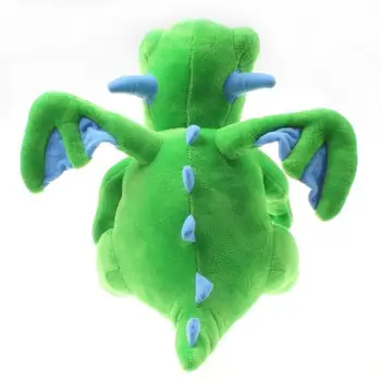 Verde dinosaurio de juguete de la felpa con el vuelo de dragón bebé muñeca de Disney Real de la Guerra