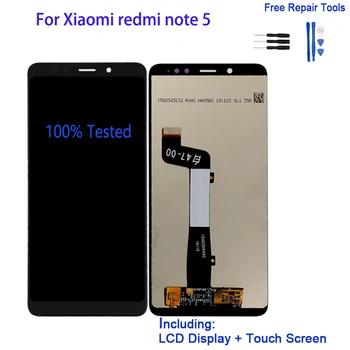 Pantalla Lcd de Pantalla Para Xiaomi redmi nota 5 Touch Pantalla Digitalizador Asamblea de Teléfono de las Piezas de Reparación de la Pantalla LCD