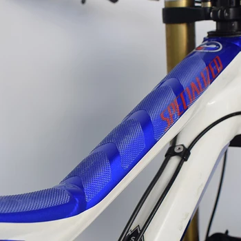 La película etiqueta de Bicicletas Parche de Protección de 3D cuadro de Bicicleta de Carretera Pegatinas Claro Extraíble MTB cuadro de la Bicicleta de la Guardia Protector