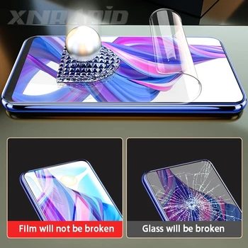 3Pcs de Hidrogel de Cine Para Xiaomi Redmi Nota 9 Pro 8 Mi 10 Ultra 9T 10T 9s 10s 11 Lite Poco X3 F3 Protector de la Pantalla Completa Cristal de la Tapa