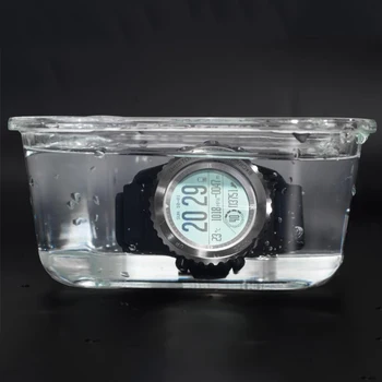 S968 Reloj Inteligente de los Hombres de Buceo IP68 Impermeable al aire libre de los Relojes deportivos Soporte de GPS Monitor de Ritmo Cardíaco Multi-deporte Smartwatch Android