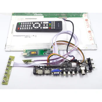 Kit para LP154W01(TL)(D1) 1CCFL Digital AV USB 1280X800 HDMI-VGA compatible DVB-C DVB-T Panel LCD de 15.4