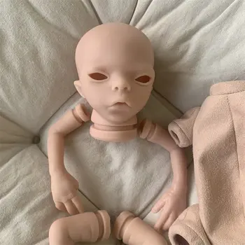 15inch Reborn Doll Kit en Blanco Imani Extranjero Bebé salas para niños prematuros Tamaño Real de Tacto Suave de BRICOLAJE Muñeca Partes