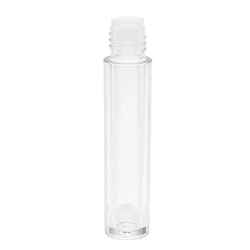 1Pc de la Rentabilidad de los 4 ml Vacía de Pestañas, Delineador de ojos Tubo Envase Viales de Botella Negro claro DIY Mini Lip Gloss Split Botella de tubos