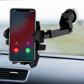 360° Grados Coche soporte para Teléfono Universal Smartphone GPS significa Parabrisas, Tablero de instrumentos de Apoyo para Apple Iphone Samsung Auto Móvil