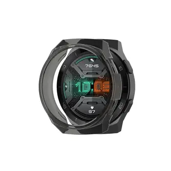 Para Huawei reloj GT 2e Caso de TPU de Silicona a prueba de Golpes Cubierta Protectora gt2e 46mm Reloj Inteligente Suave de TPU Protector de Shell Marco