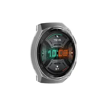 Para Huawei reloj GT 2e Caso de TPU de Silicona a prueba de Golpes Cubierta Protectora gt2e 46mm Reloj Inteligente Suave de TPU Protector de Shell Marco