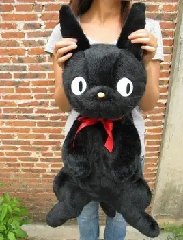 El Studio Ghibli de Hayao Miyazaki Servicio de entregas de Kiki Negro JiJi Juguete de Peluche Mini Gato Negro Kiki de Peluche de Juguete Para el Niño de la Felpa de la Mochila