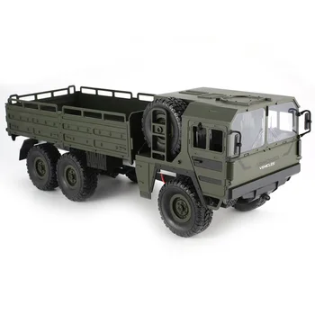 JJRC P64 RC Truck Coche 1/16 6-la Rueda de la Unidad Militar de Escalada Camiones de Juguete 2.4 G Control Remoto a prueba de Choques Eléctricos Vehículos del Ejército