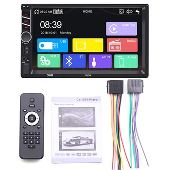 CarPlay nuevo iPhone teléfono Android conectado al coche MP5 Bluetooth de la unidad flash USB de la radio del coche