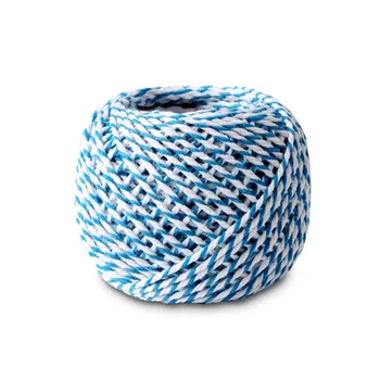 18 M/Rollo 2 MM de Nylon Color Embalaje de la Caja de la Cuerda de Pan, Bolsas de Cables de la Fiesta de la Boda Decoración de la Médula DIY Craft Suministros Materiales de la Línea de la Etiqueta
