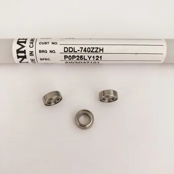 20pcs/100pcs original NMB acero inoxidable rodamiento de DDL-740ZZ 4x7x2.5mm SMR74ZZ rodamientos de bolas en miniatura 4*7*2.5